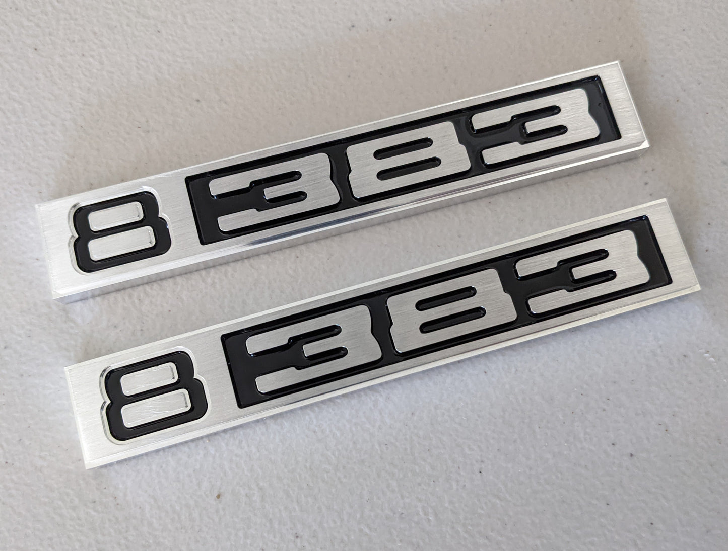 Chevy 1969- 1972 C10 Billet Engine Badges / Emblems