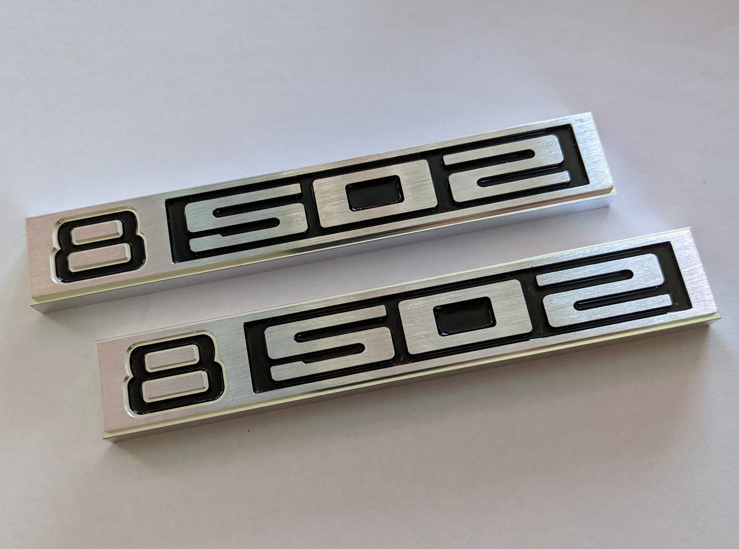 Chevy 1969- 1972 C10 Billet Engine Badges / Emblems
