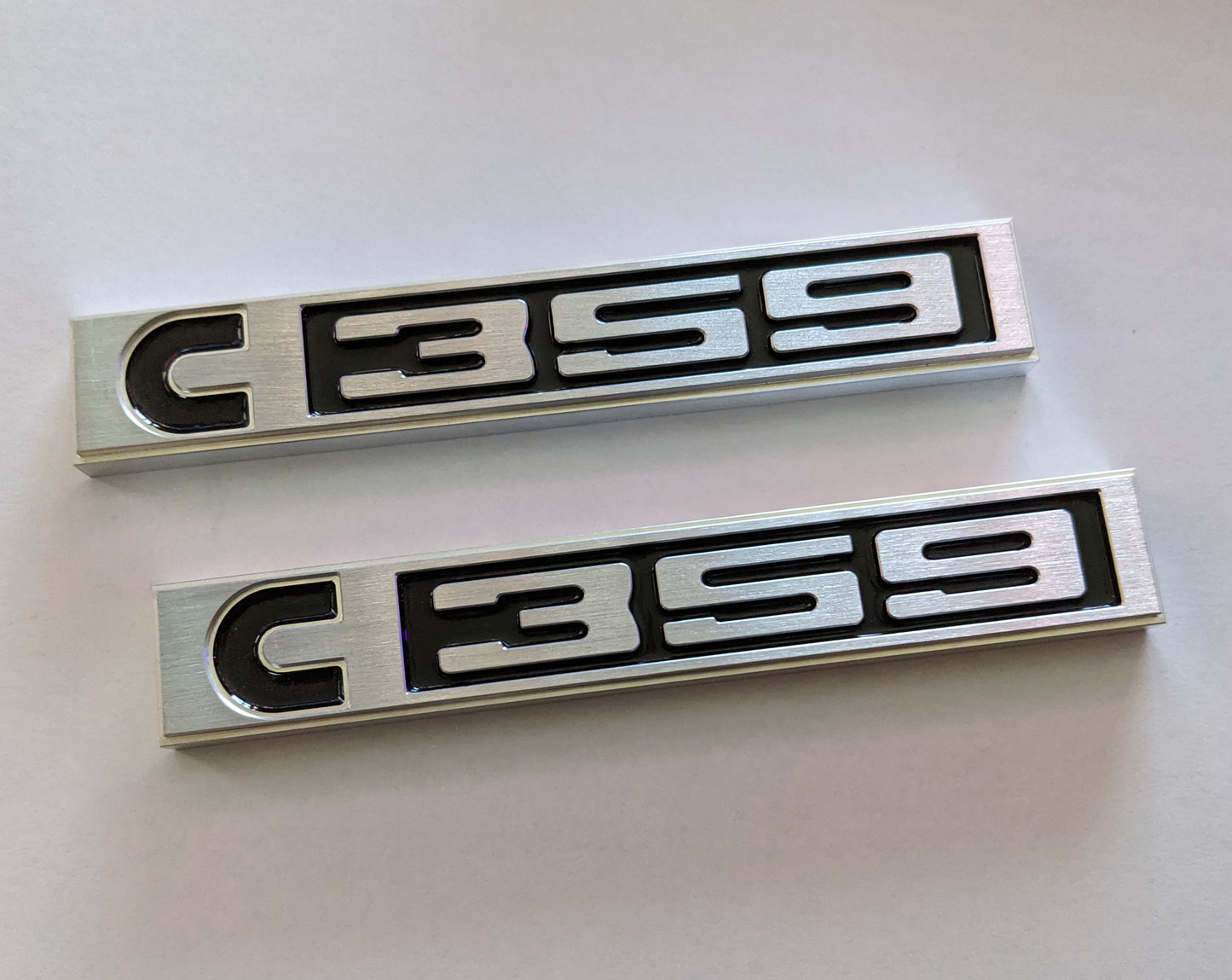 Chevy 1969- 1972 C10 Billet Engine Badges / Emblems
