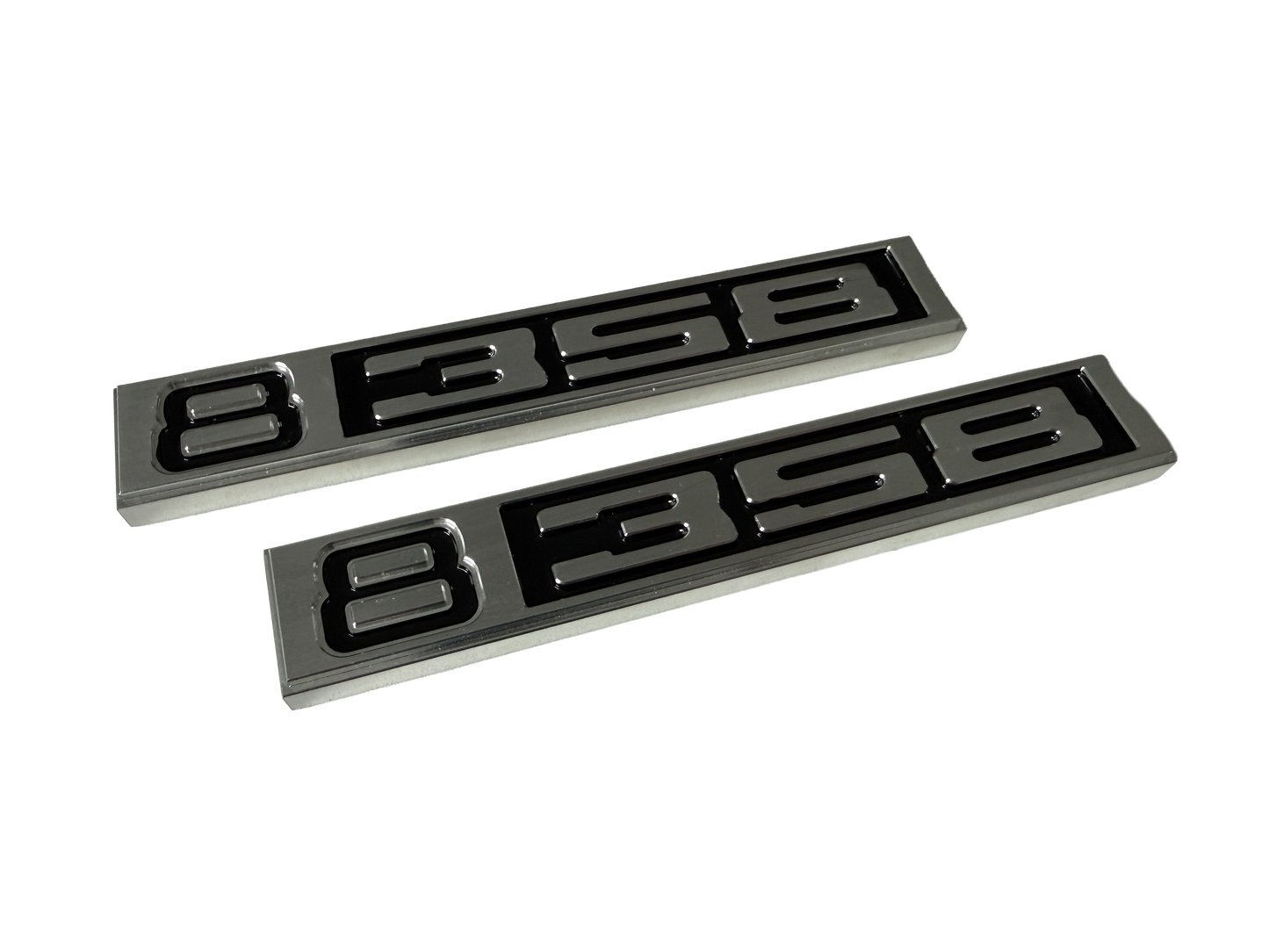 Chevy 1969- 1972 C10 Billet Engine Badges / Emblems (Pair)