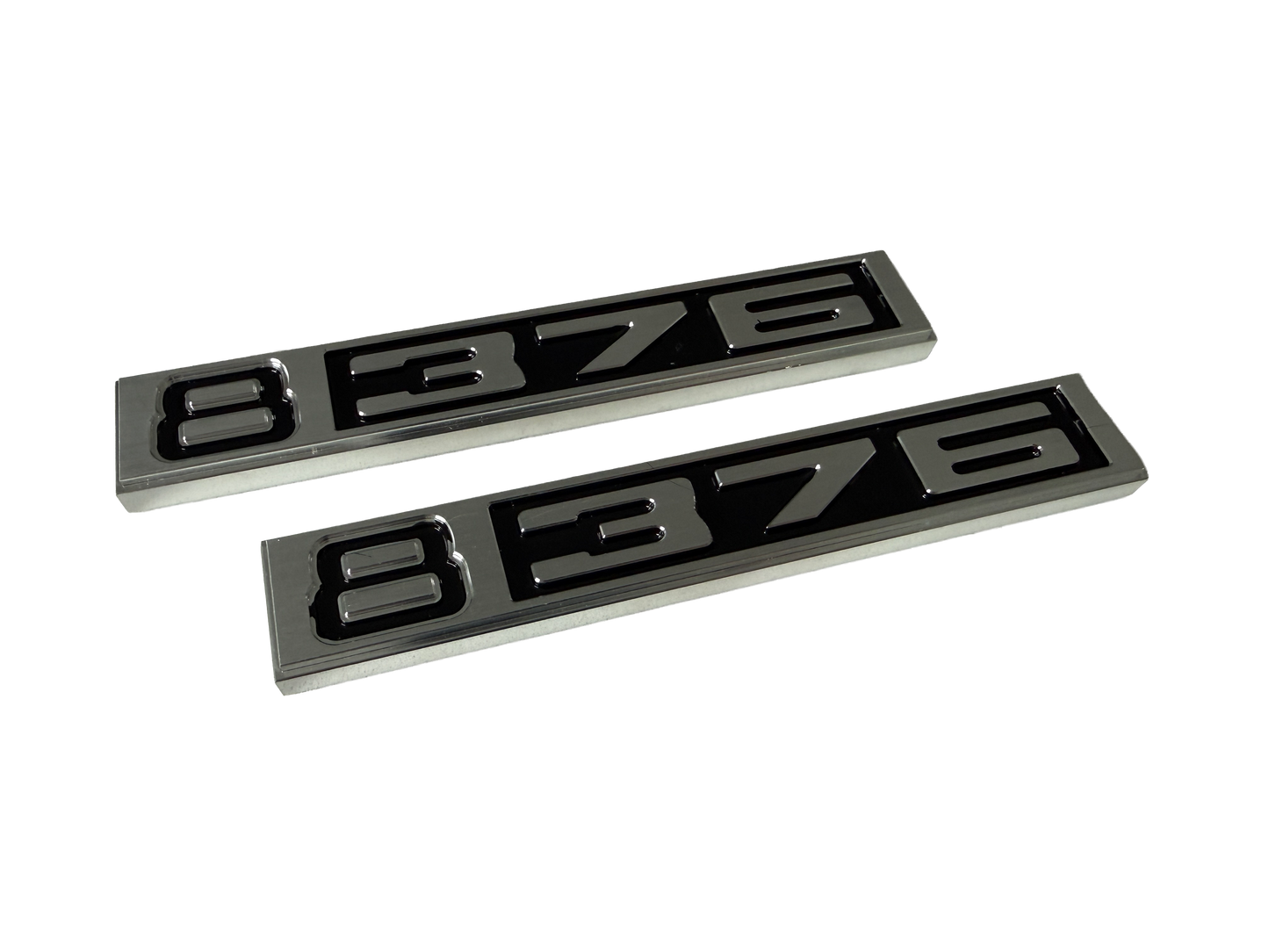 Chevy 1969- 1972 C10 Billet Engine Badges / Emblems (Pair)