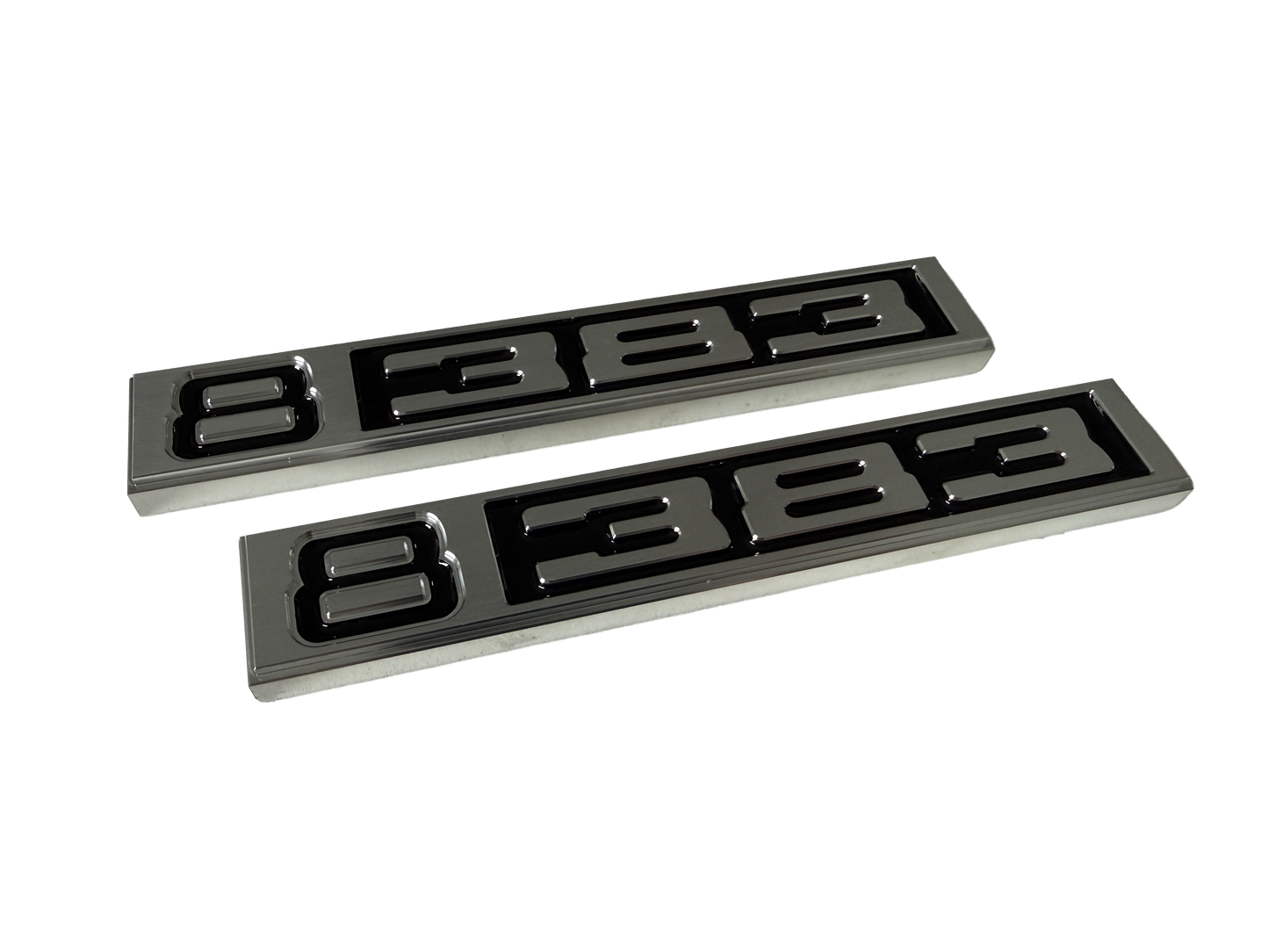 Chevy 1969- 1972 C10 Billet Engine Badges / Emblems (Pair)