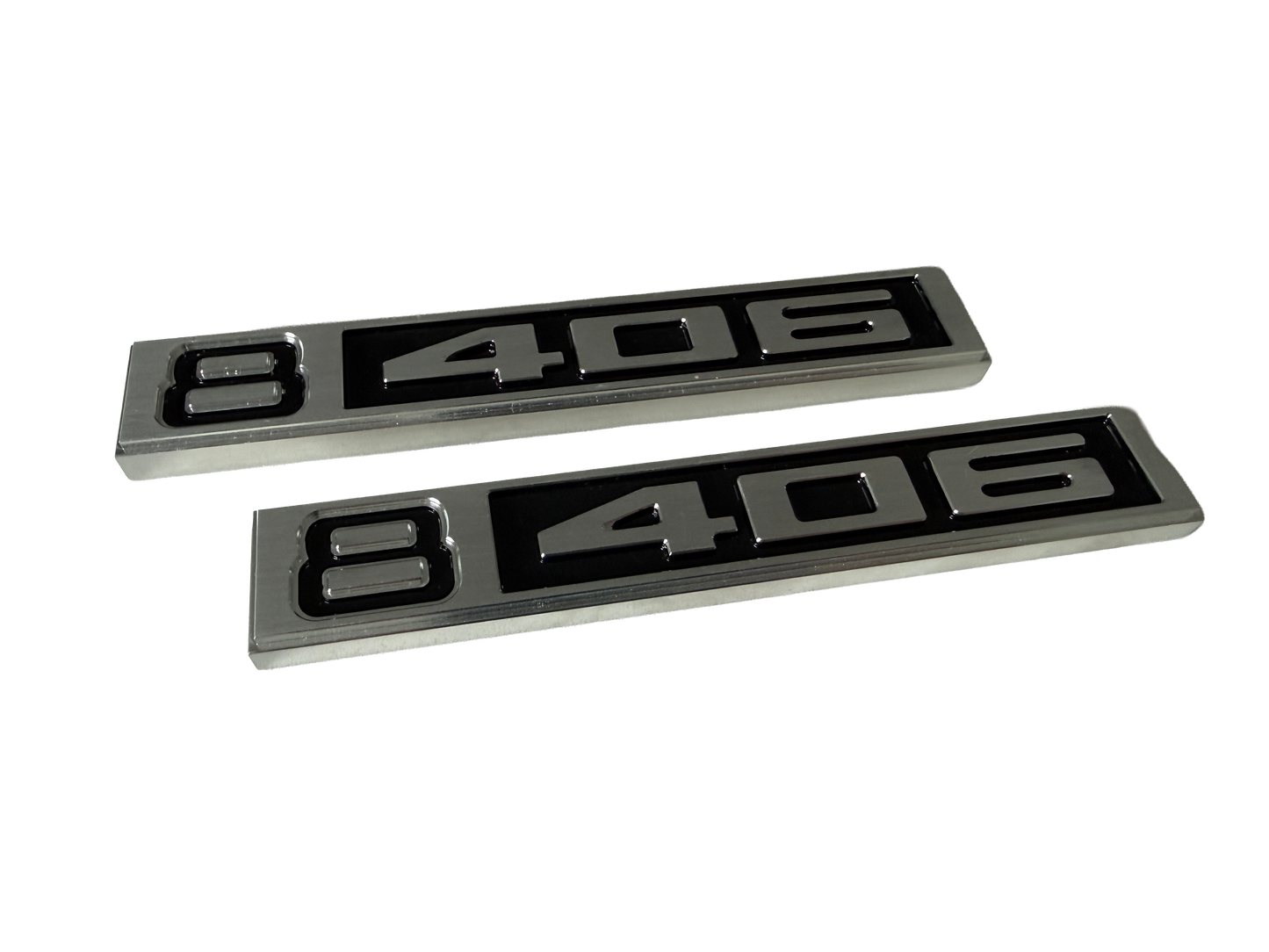 Chevy 1969- 1972 C10 Billet Engine Badges / Emblems (Pair)