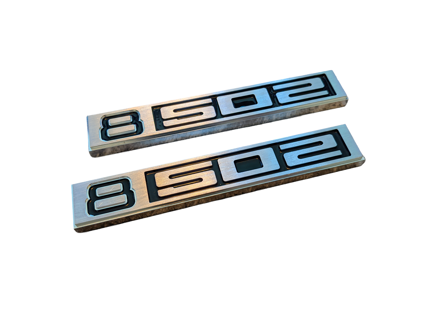 Chevy 1969- 1972 C10 Billet Engine Badges / Emblems (Pair)