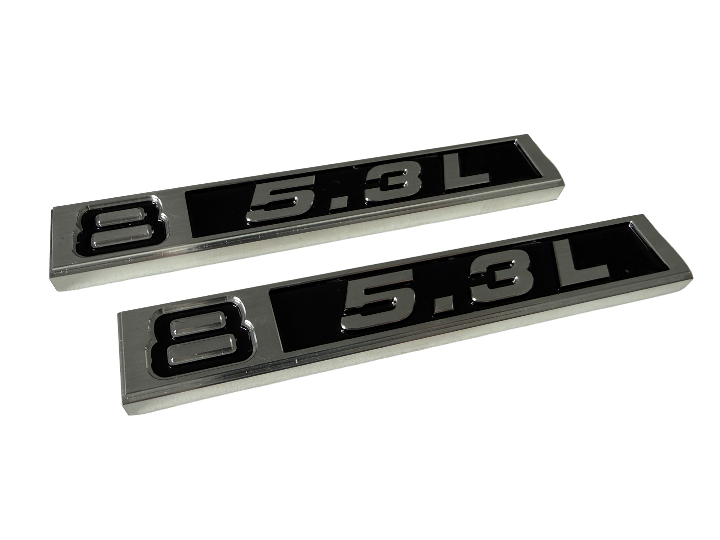 Chevy 1969- 1972 C10 Billet Engine Badges / Emblems (Pair)