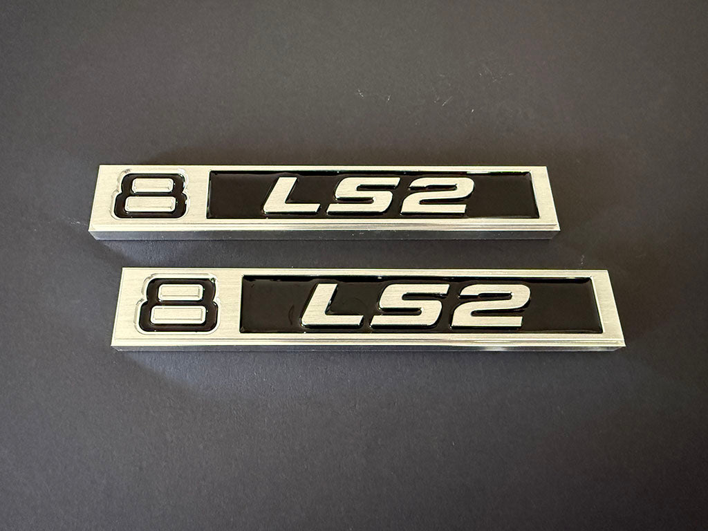 Chevy 1969- 1972 C10 Billet Engine Badges / Emblems