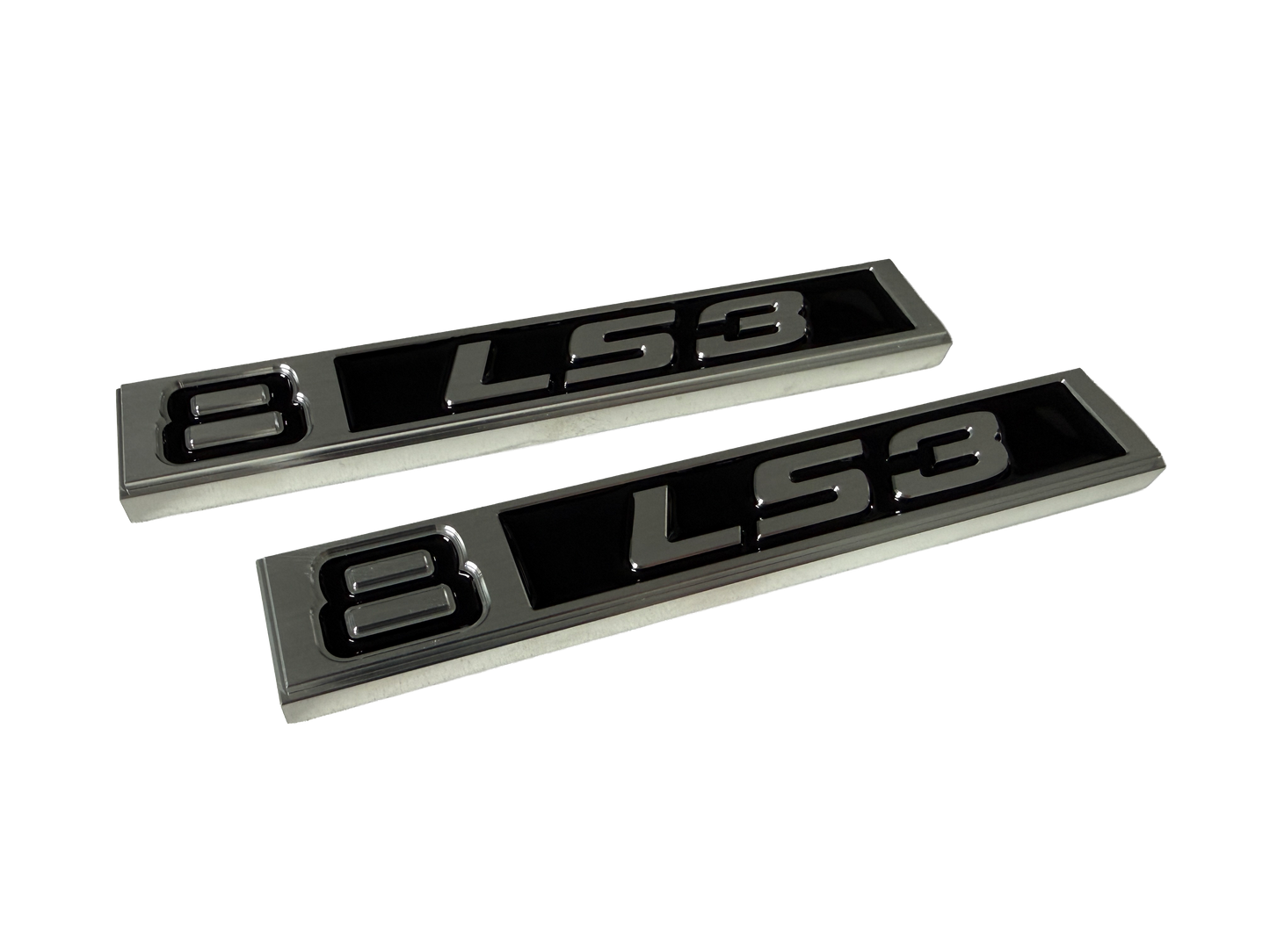 Chevy 1969- 1972 C10 Billet Engine Badges / Emblems (Pair)