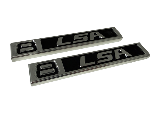 Chevy 1969- 1972 C10 Billet Engine Badges / Emblems (Pair)