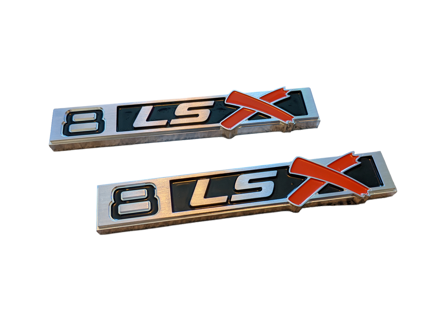 Chevy 1969- 1972 C10 Billet Engine Badges / Emblems (Pair)